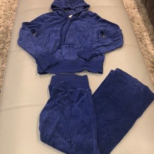 💙 Blue Velour Jogger Set 💙